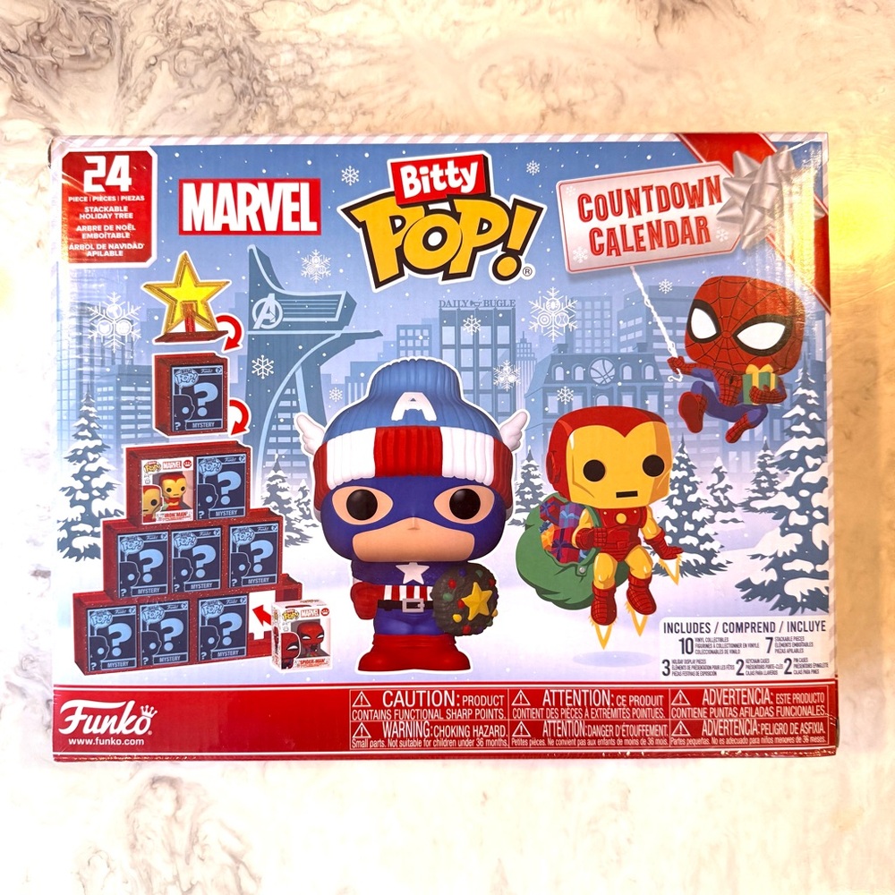 New Funko Bitty POP! Countdown Calendar: Marvel Comics Collectible